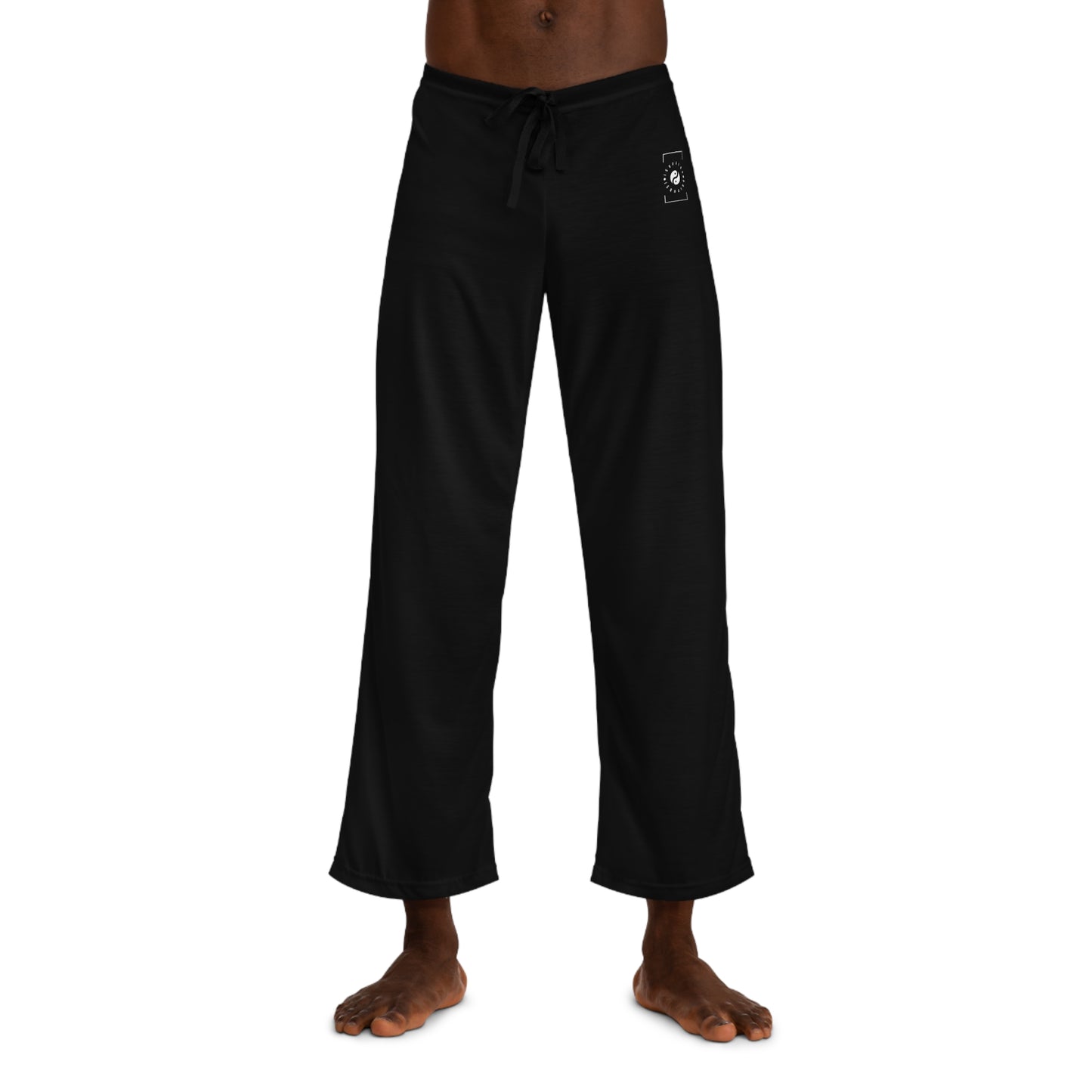 Pure Black - Pantalons de détente pour hommes