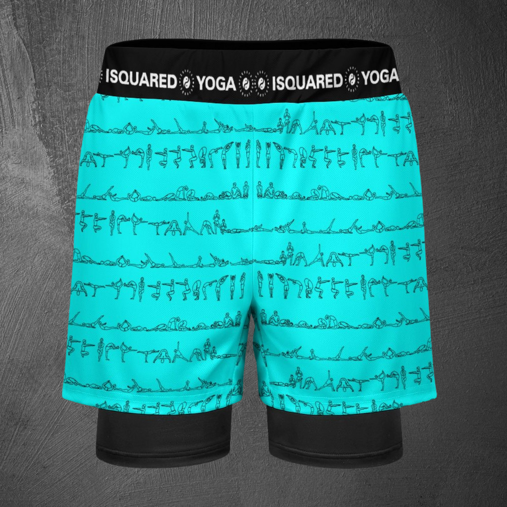 Bikram Series - Compression Yoga Shorts
