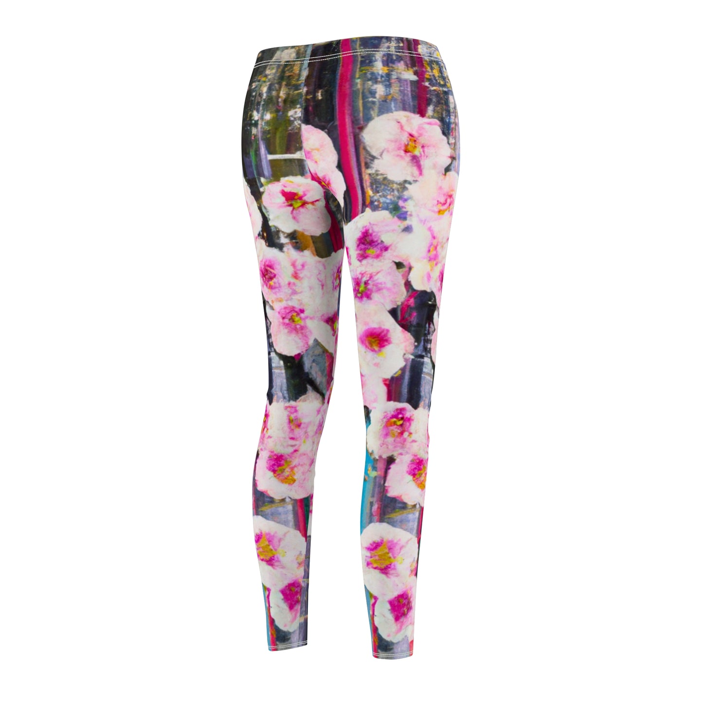 Abstract Bloom 05 - Casual Leggings