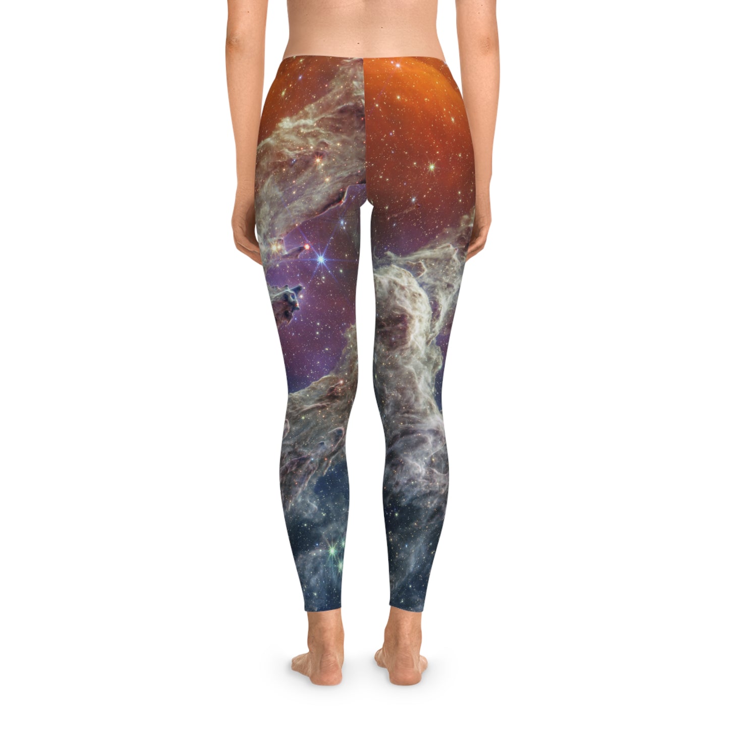 Pillars of Creation (NIRCam and MIRI Composite Image) - JWST Collection - Unisex Tights