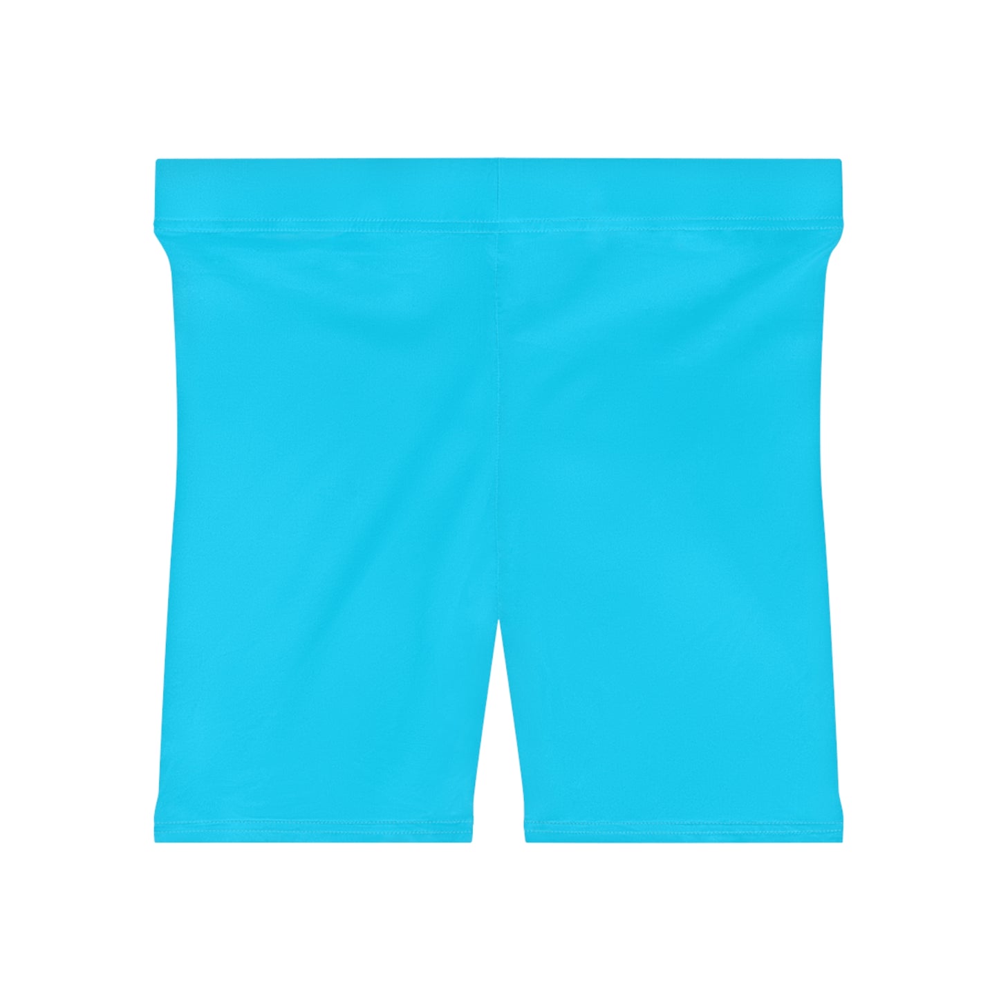 #04D9FF Bleu fluo - Short de yoga chaud