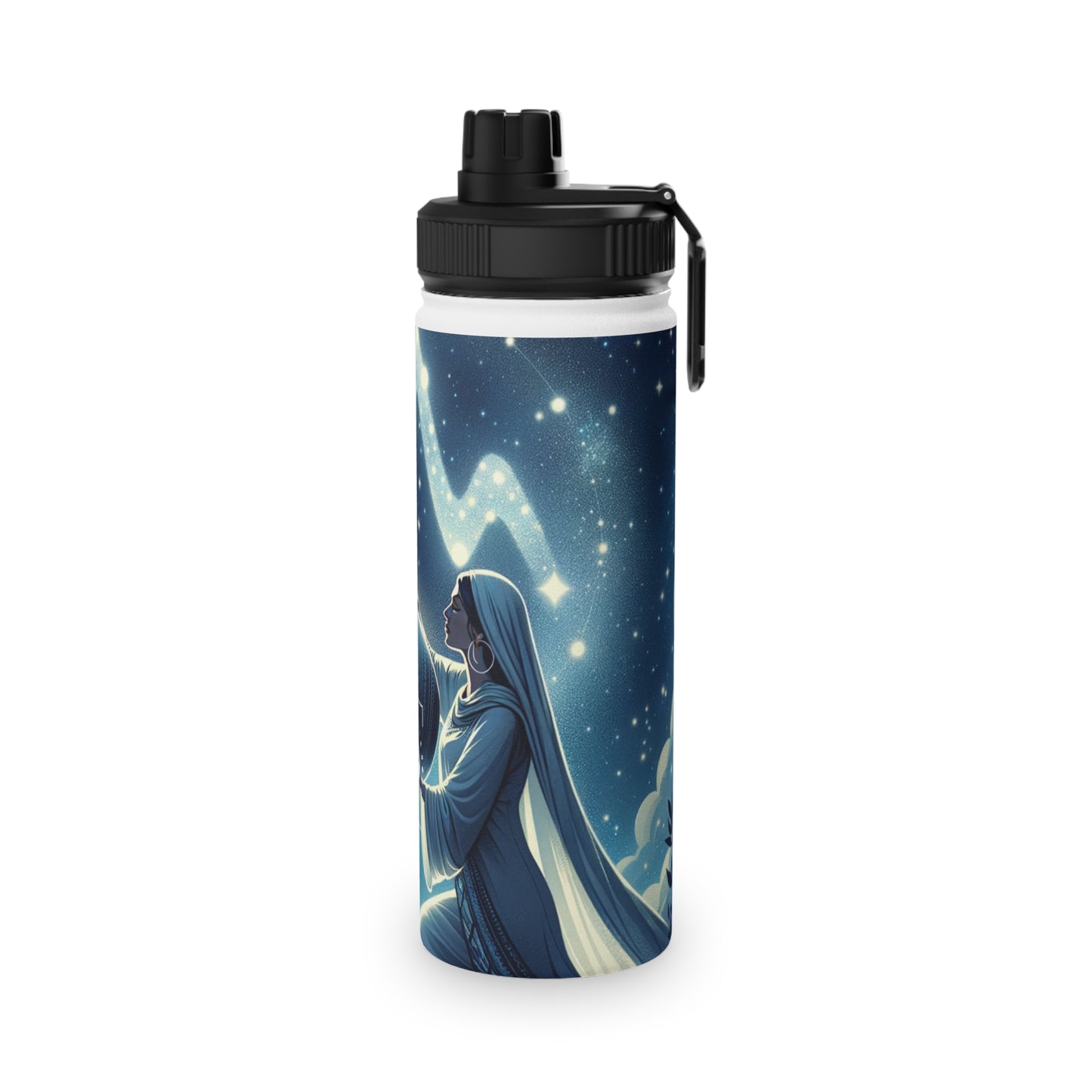 Aquarius Flow - Sports Water Bottle