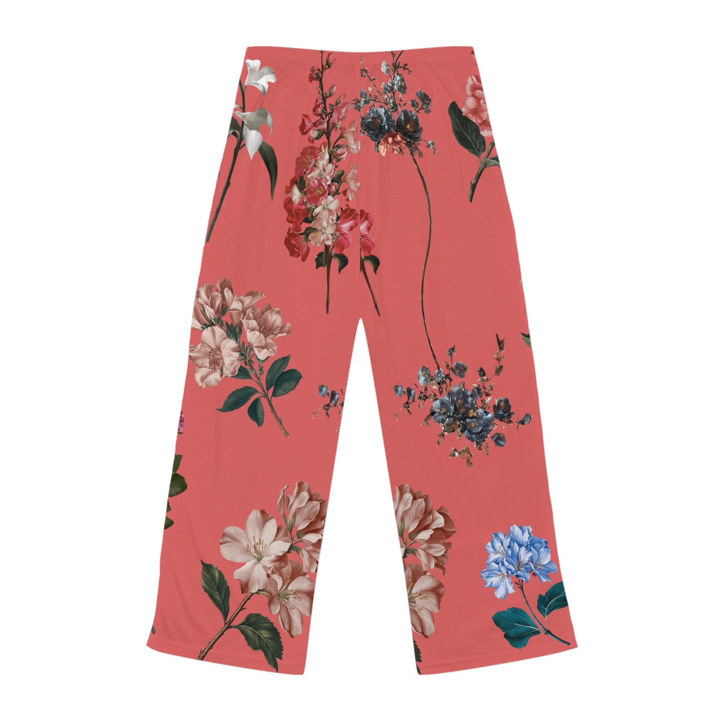 Botanicals on Coral - Women lounge pants