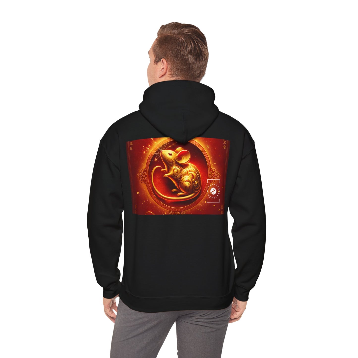 "Golden Emissary: A Lunar New Year's Tribute" - Hoodie