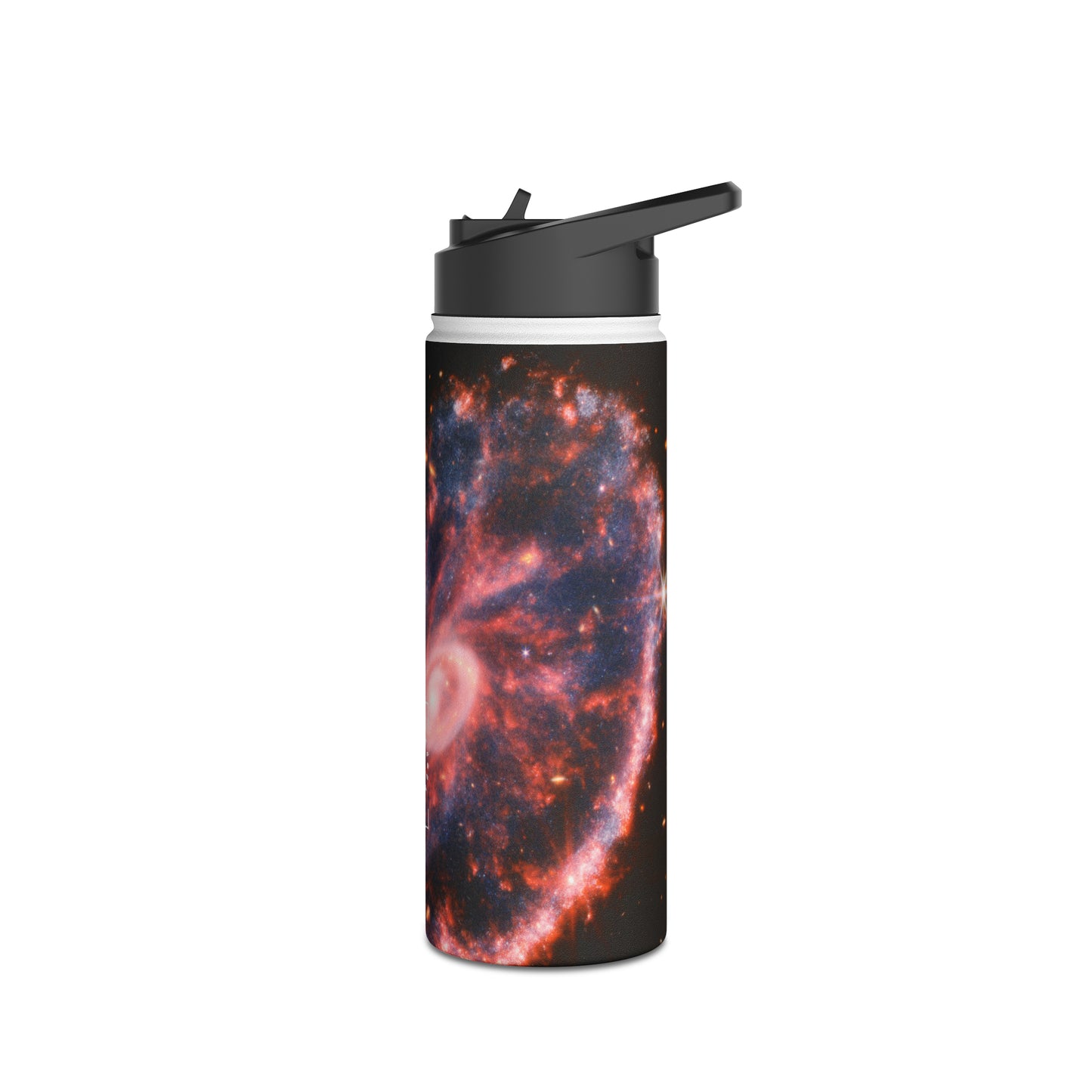 Cartwheel Galaxy (NIRCam and MIRI Composite Image) - Water Bottle