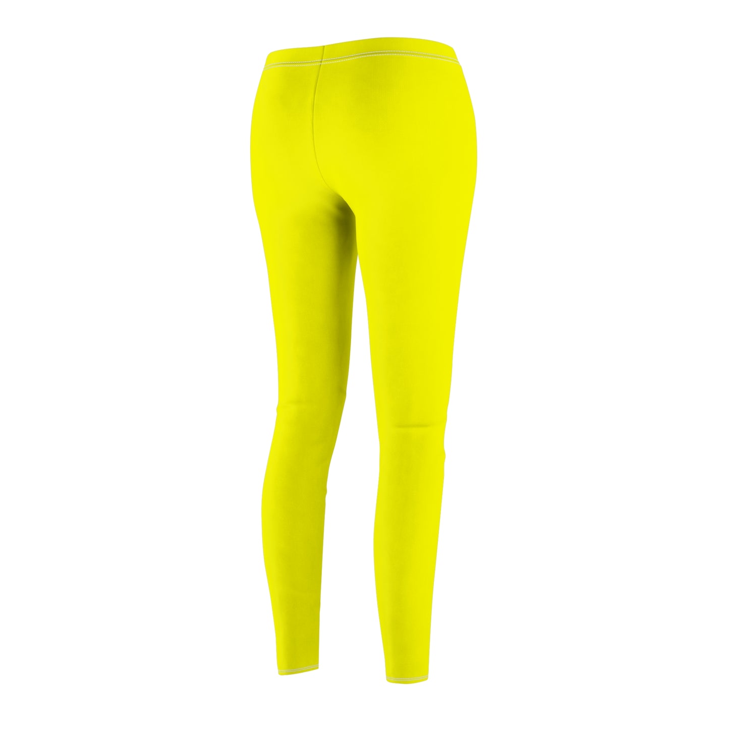 Neon Yellow FFFF00 - Casual Leggings