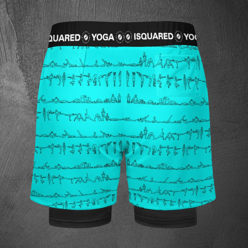 Bikram Series - Compression Yoga Shorts