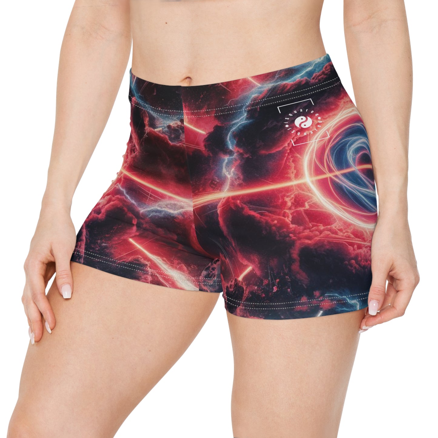 Cosmic Fusion - Mini short de yoga chaud