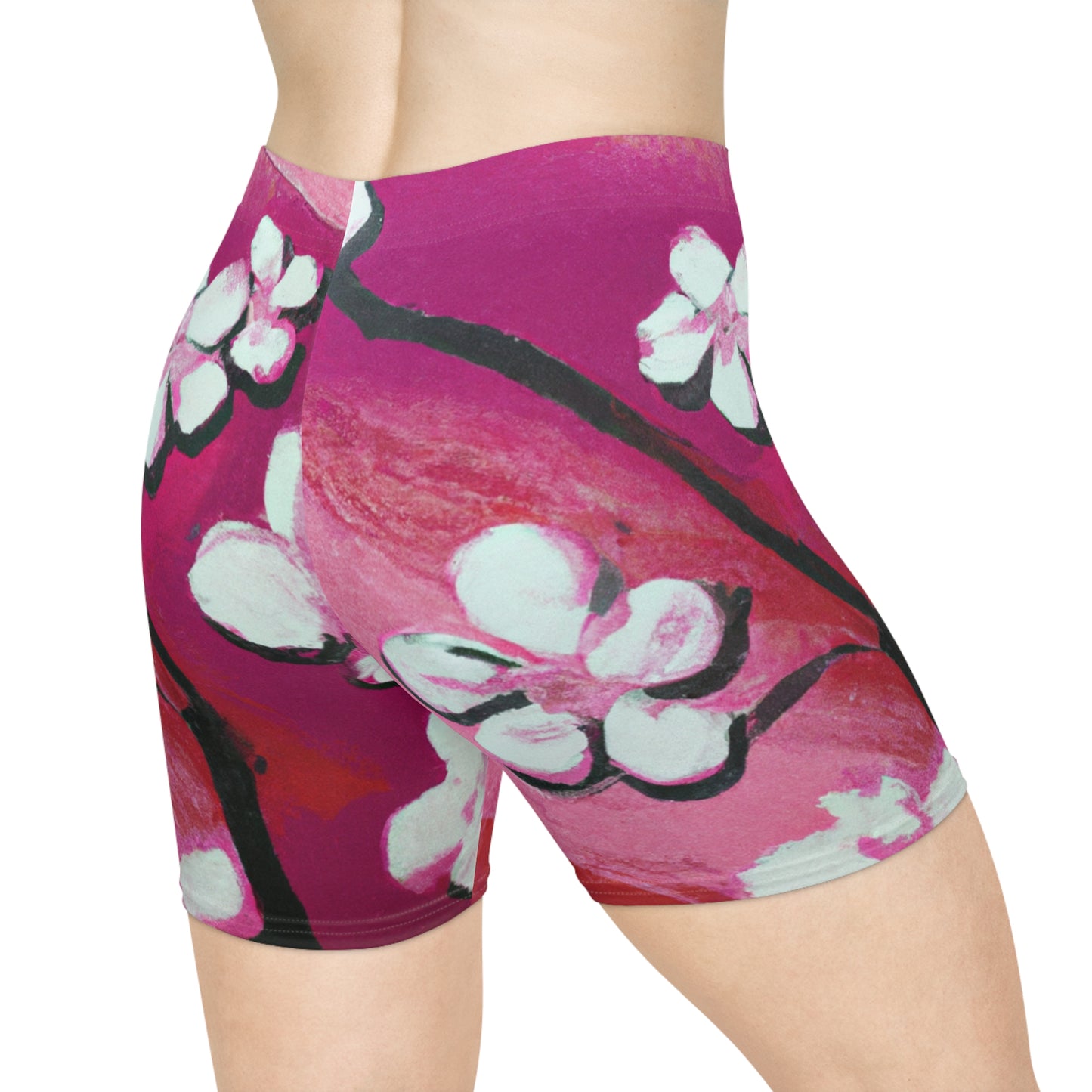 Ephemeral Blossom - Hot Yoga Short