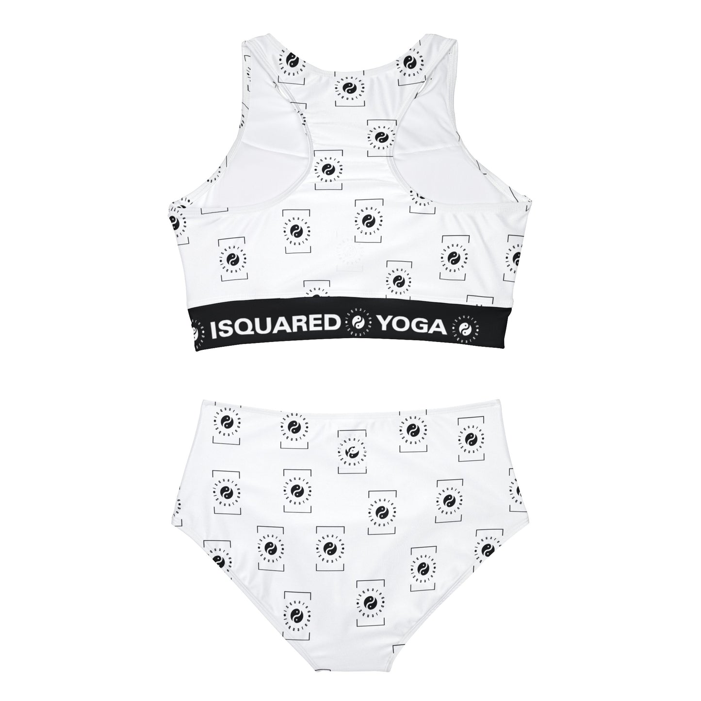 White iSquared Yoga - Hot Yoga Bikini Set