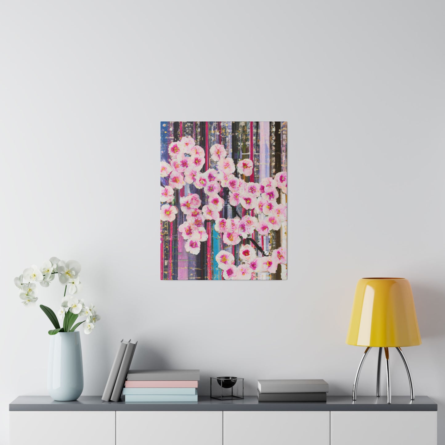 Abstract Bloom 05 - Art Print Canvas