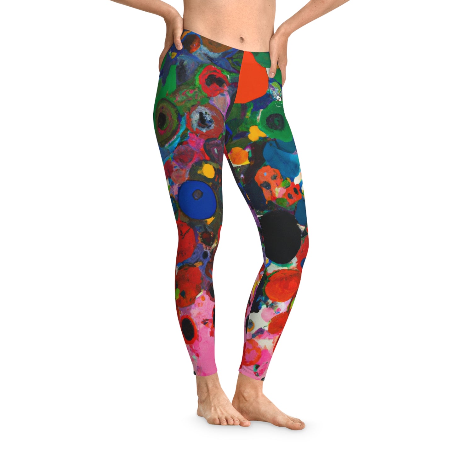 Ink drops meditation - Unisex Tights