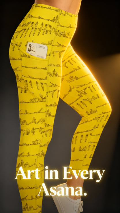 Bikram Series - iSquared Pocket Leggings