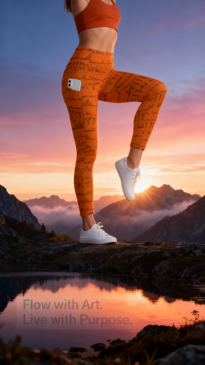 Bikram Series - iSquared Pocket Leggings