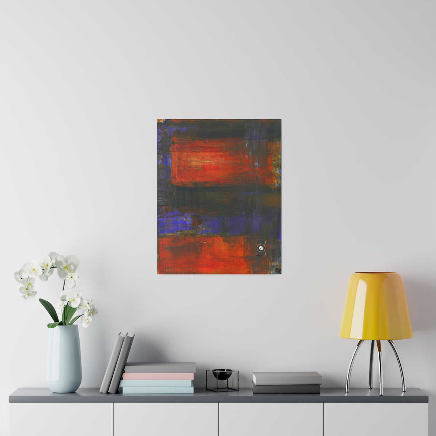 "Chromatic Reverie" - Art Print Canvas