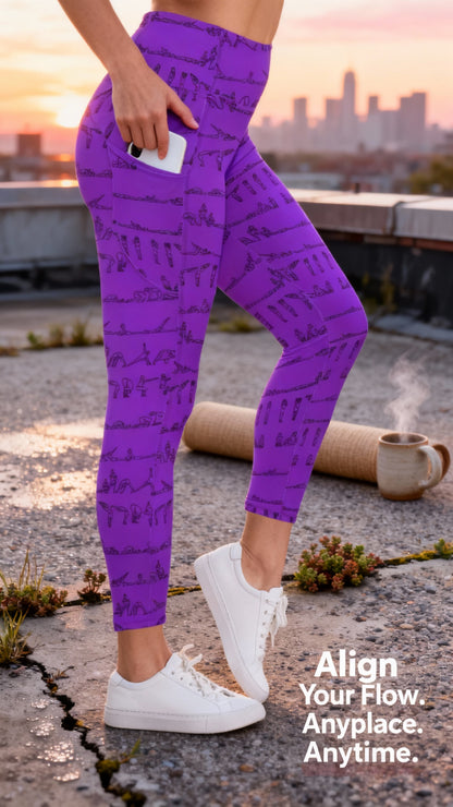 Bikram Series - iSquared Pocket Leggings