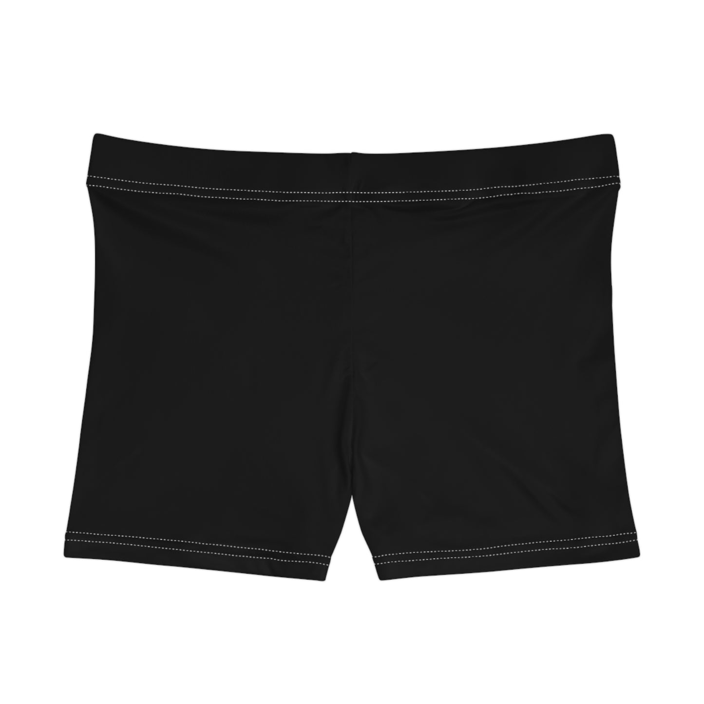 Noir pur - Mini short de yoga chaud