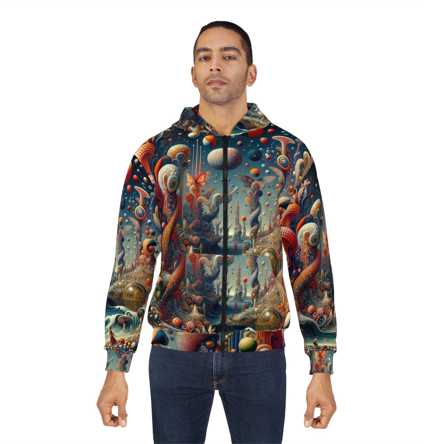 Kaleidoscopic Eden - Zip Hoodie