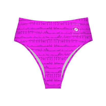 Bikram Series - High Waisted Bikini Bottoms