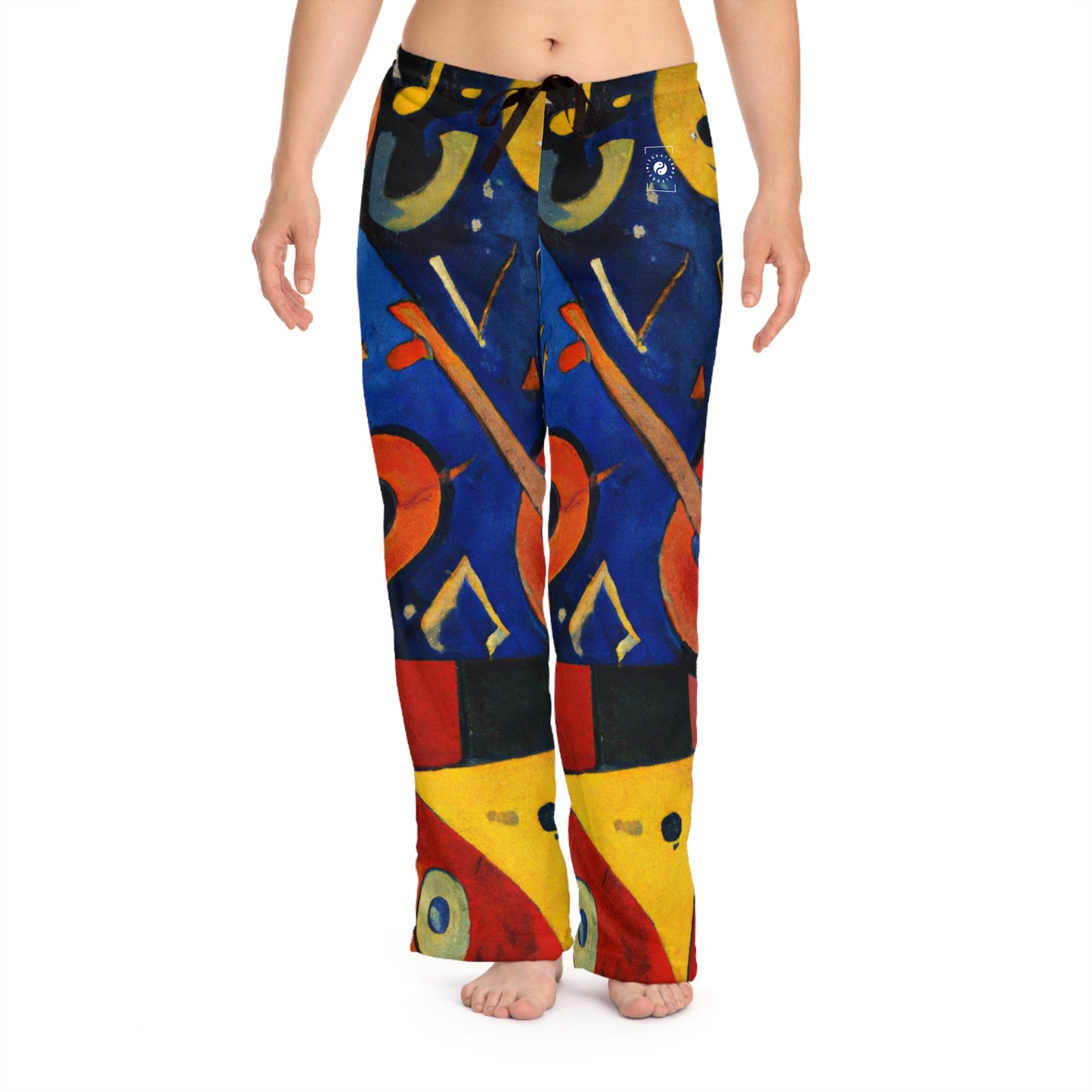 Melodic Abstractions: A Kandinskian Orchestra - Women lounge pants