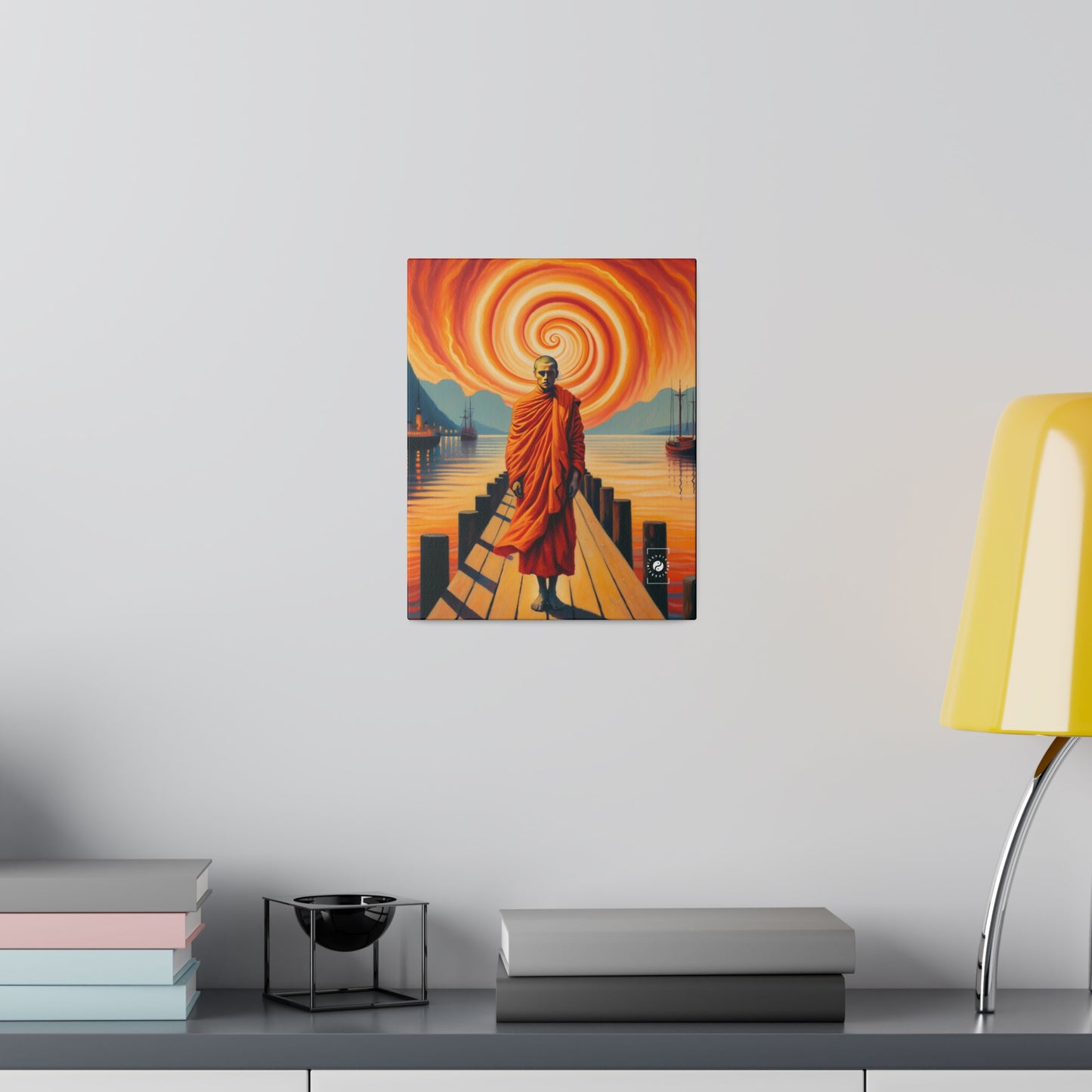 Serenity's Echo - Art Print Canvas