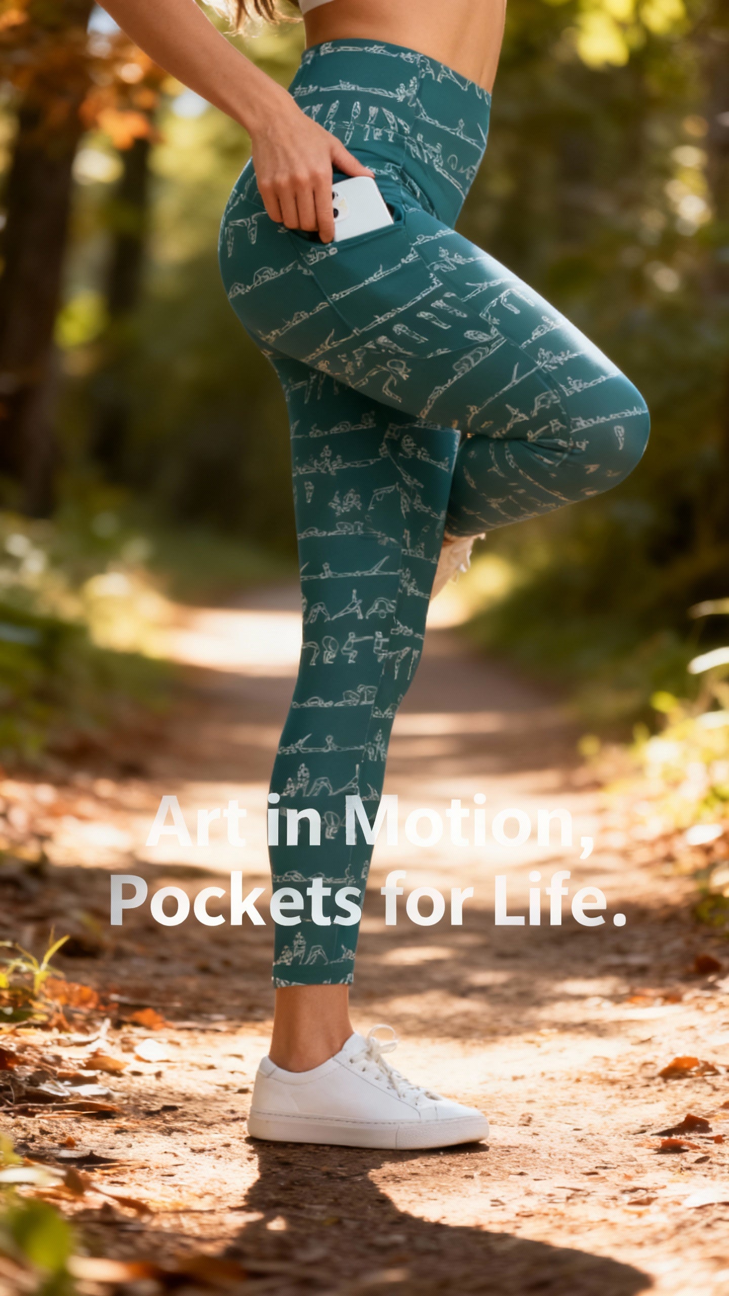 Bikram Ember - iSquared Pocket Leggings