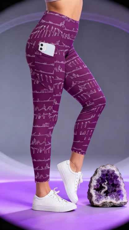 Bikram Ember - iSquared Pocket Leggings