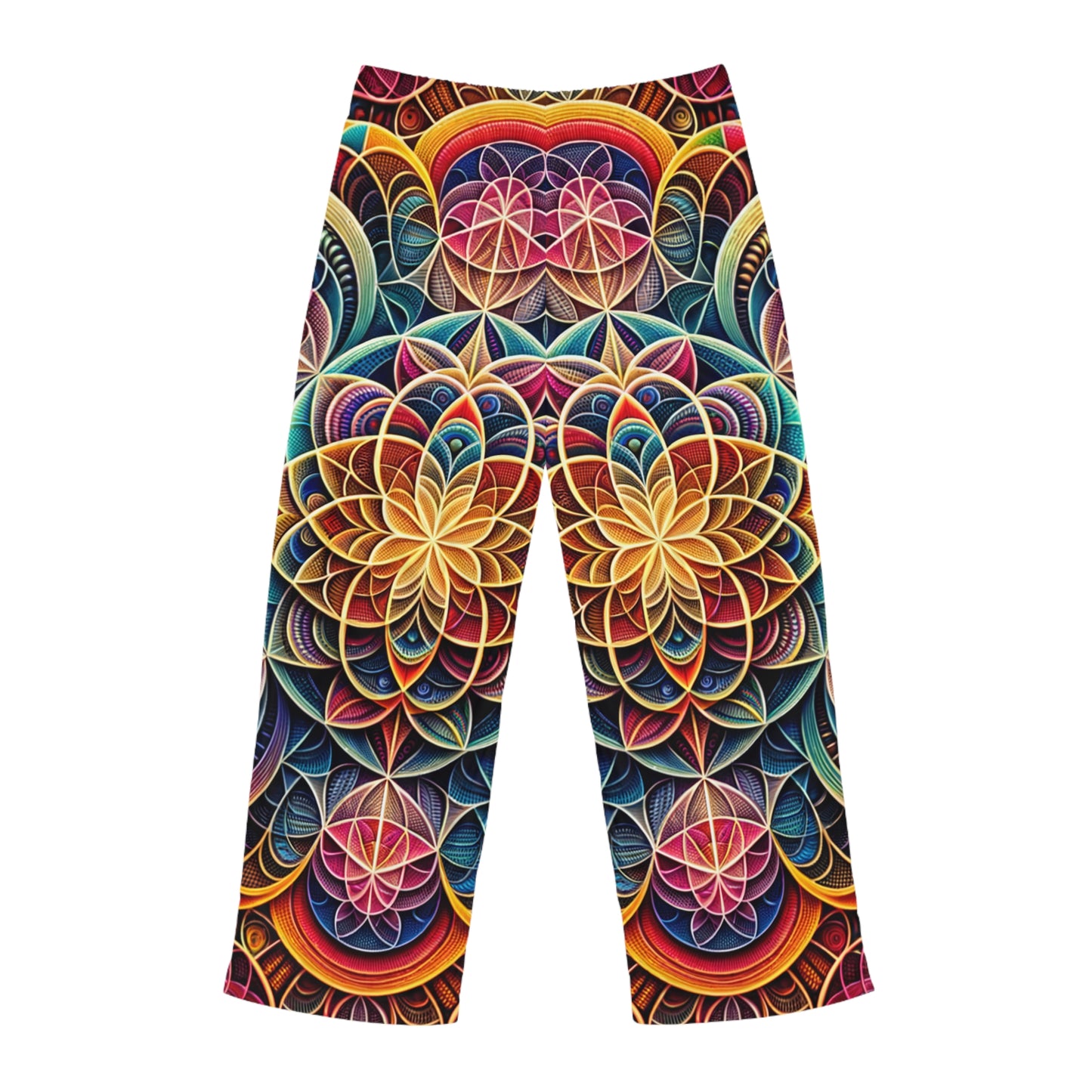 "Symétrie sacrée : Radiance infinie de l'amour" - Pantalon de détente pour hommes