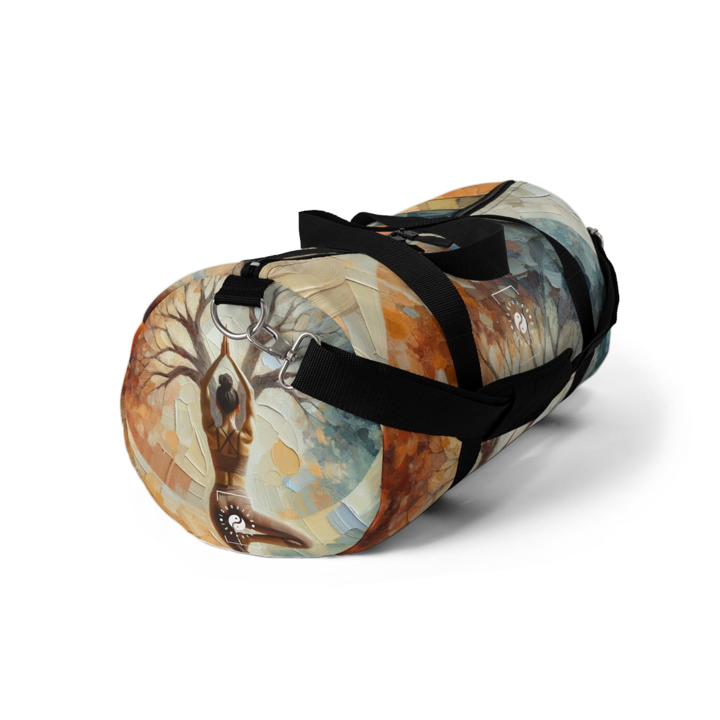 "Stability in Surrender: Vrikshasana in Harmony with Earth" - Duffle Bag