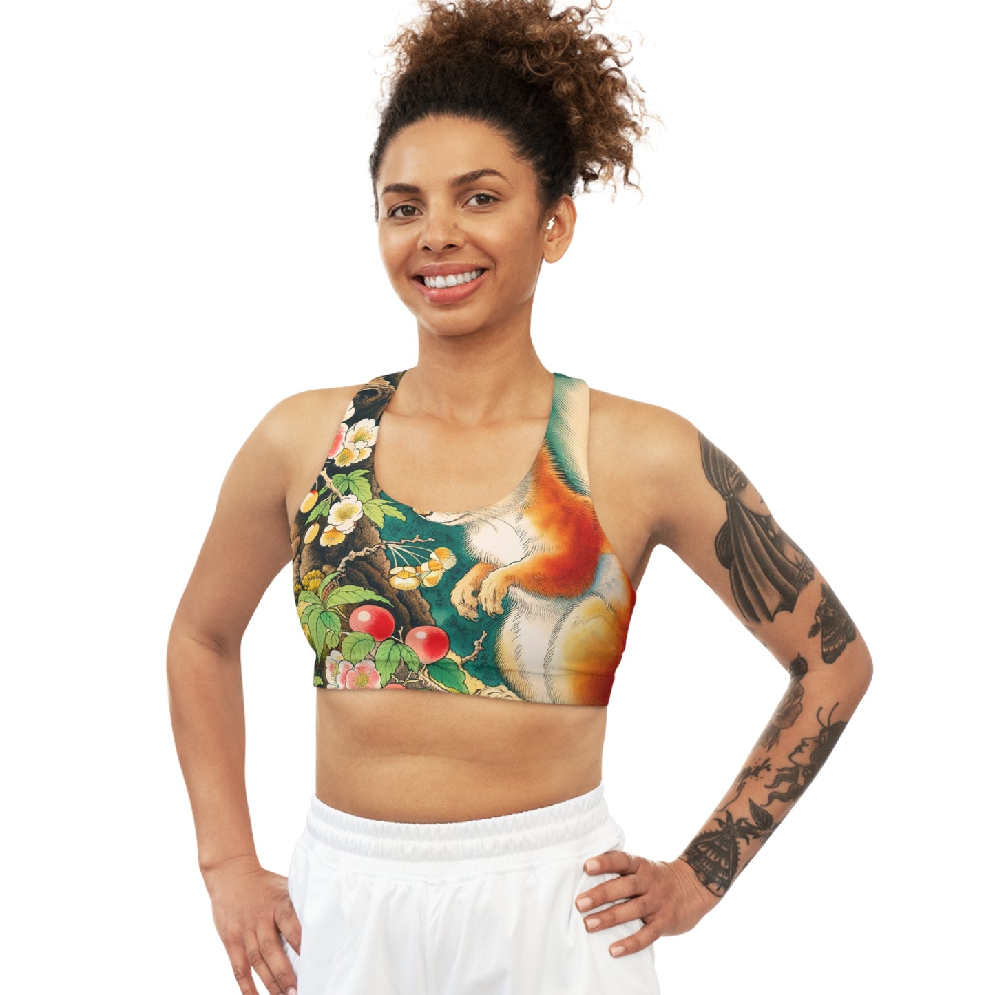 Squirrel's Serenity  - Seamless Sports Bra