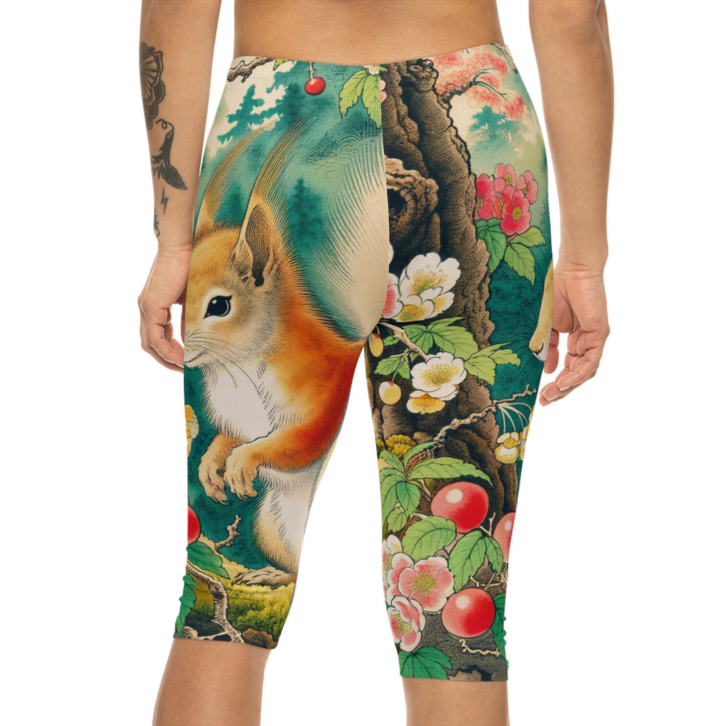 Squirrel's Serenity  - Capri Shorts