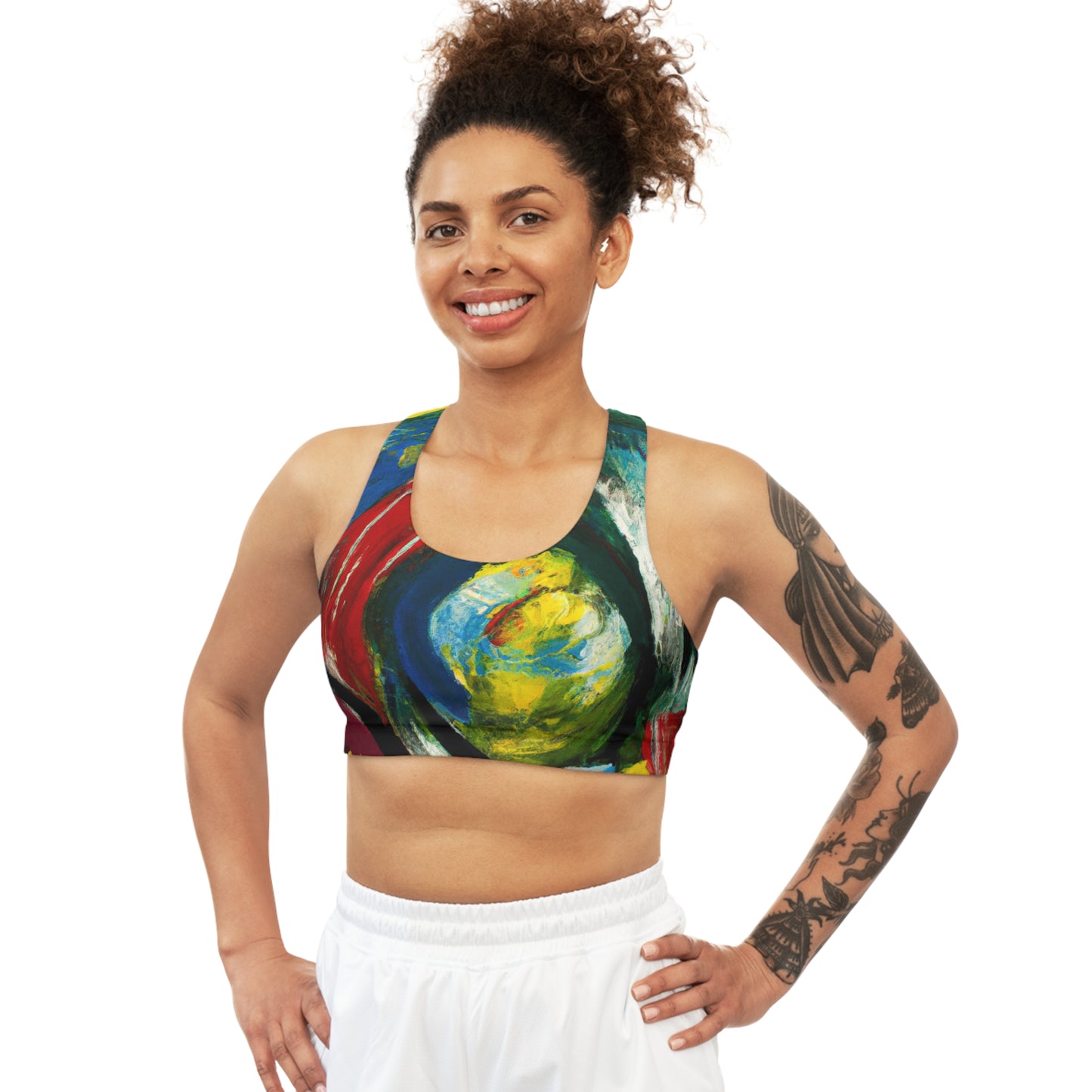 Olympian Impression - Seamless Sports Bra