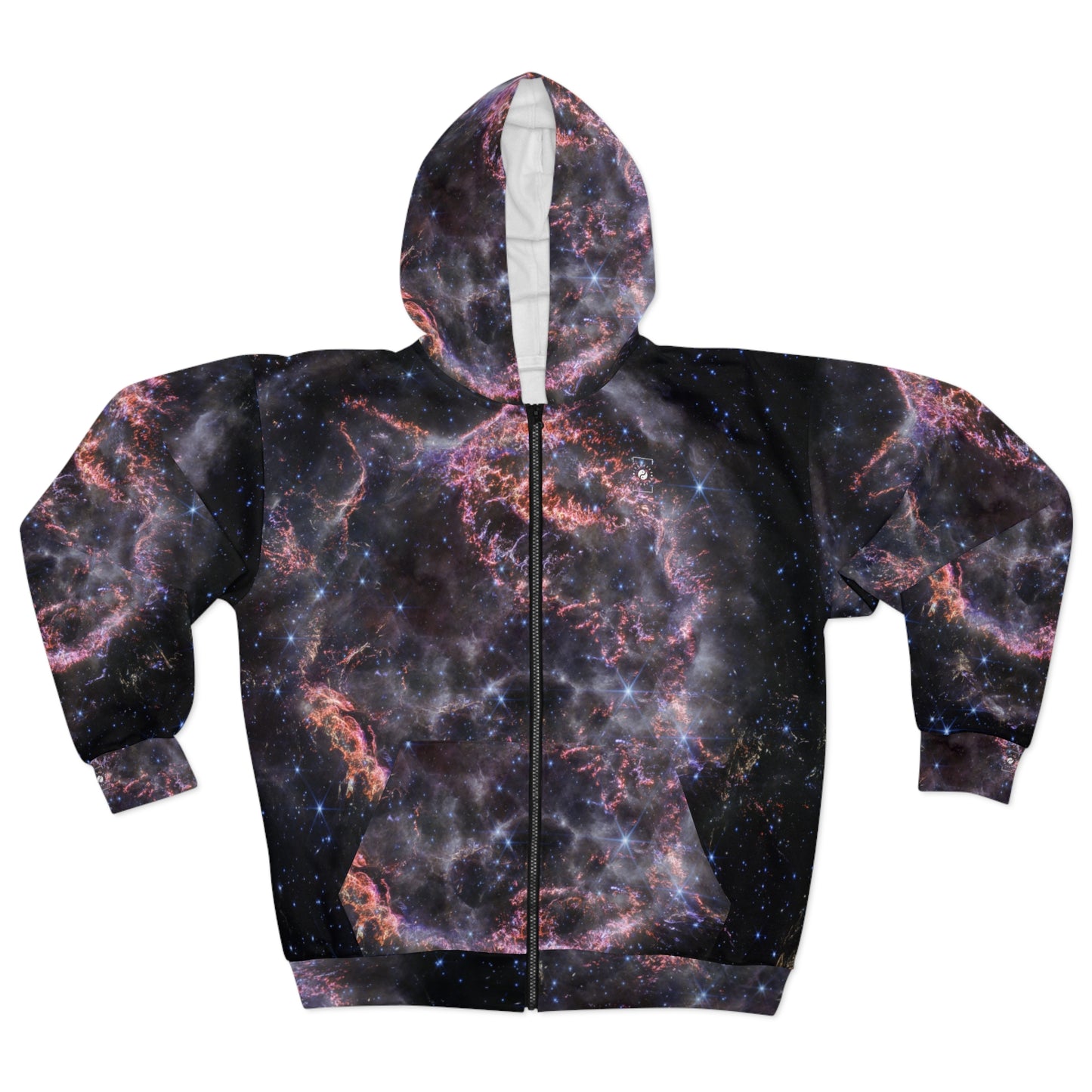 Cassiopeia A (NIRCam Image) - JWST Collection - Zip Hoodie