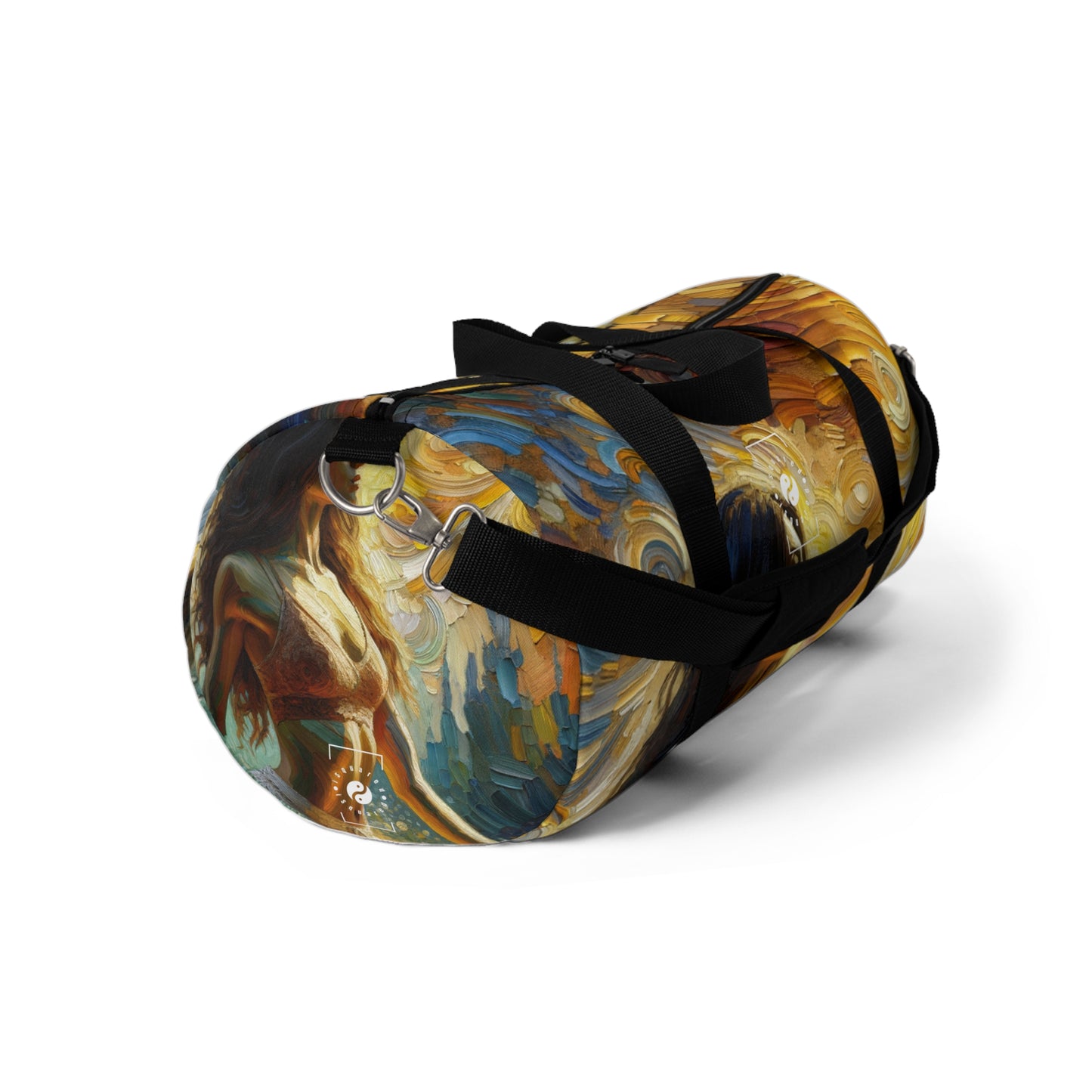 "Golden Warrior: A Tranquil Harmony" - Duffle Bag