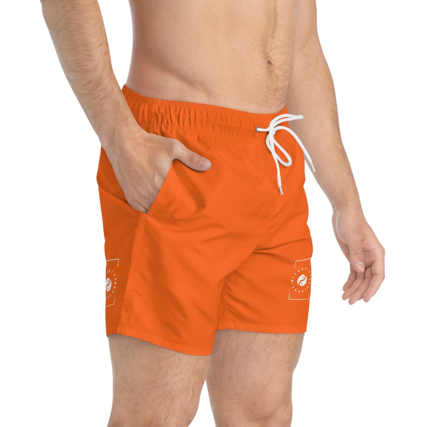 Neon Orange #FF6700 - Swim Trunks for Men