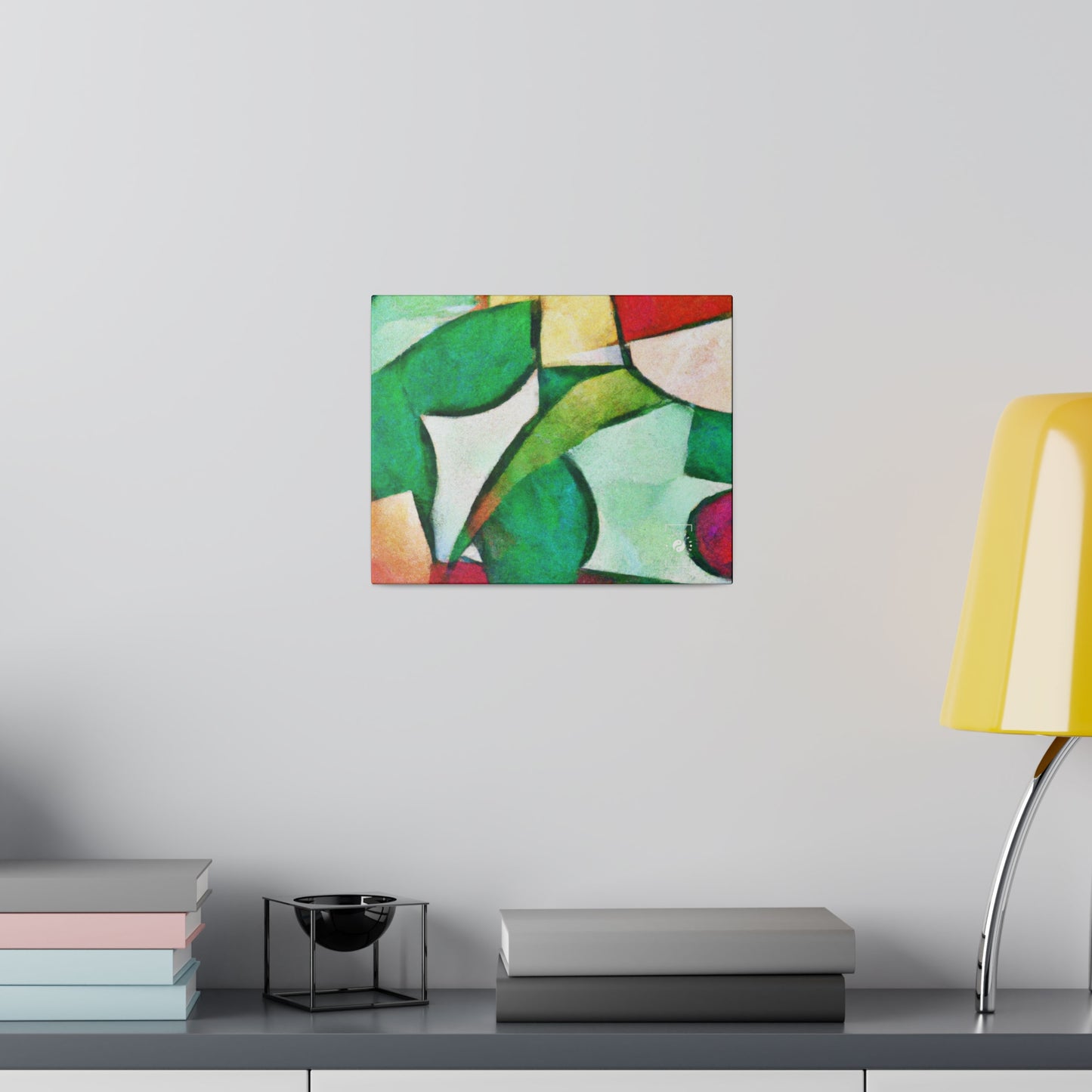 "Chromatic Arcadia" - Art Print Canvas