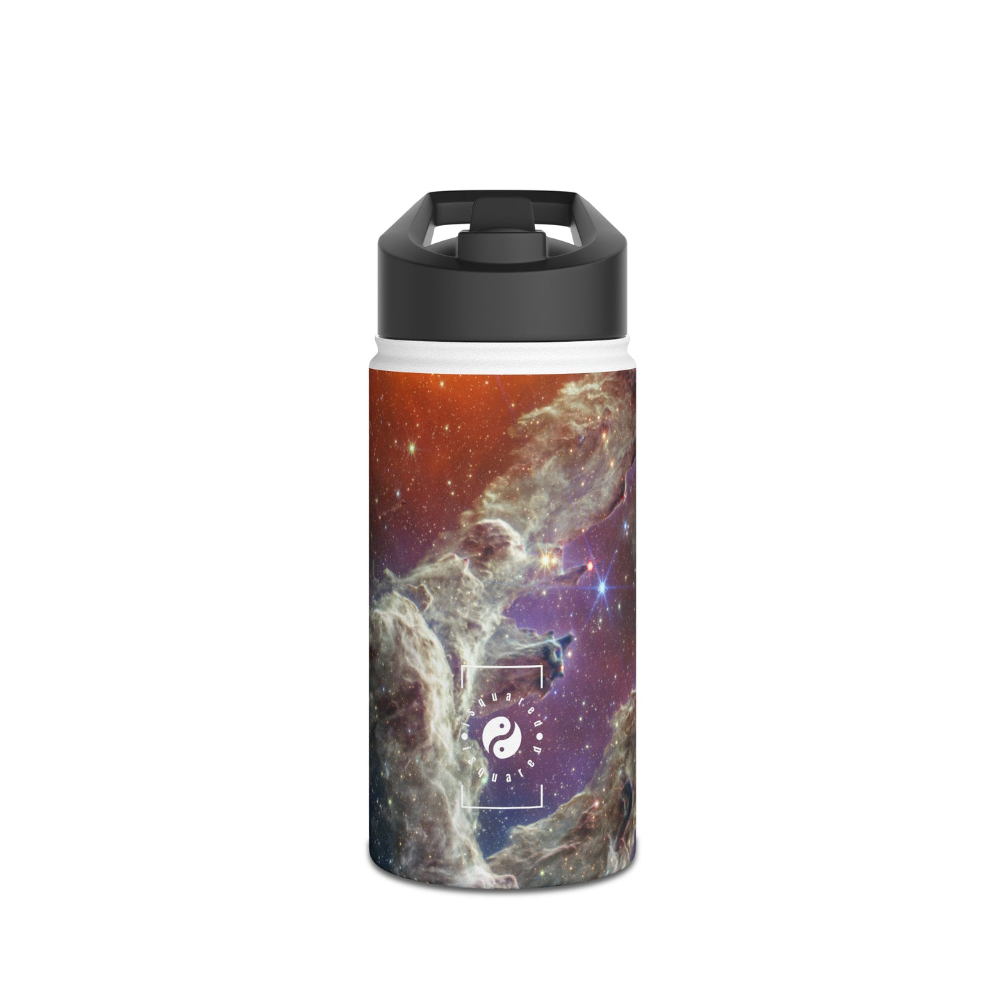 Pillars of Creation (NIRCam and MIRI Composite Image) - JWST Collection - Water Bottle