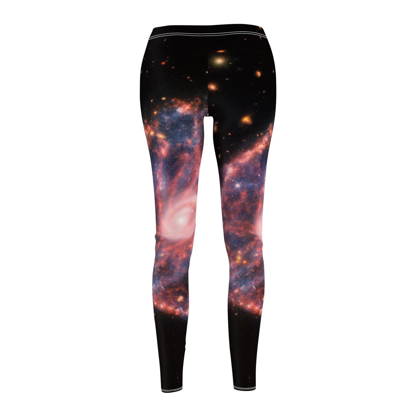 Cartwheel Galaxy (NIRCam and MIRI Composite Image) - Casual Leggings