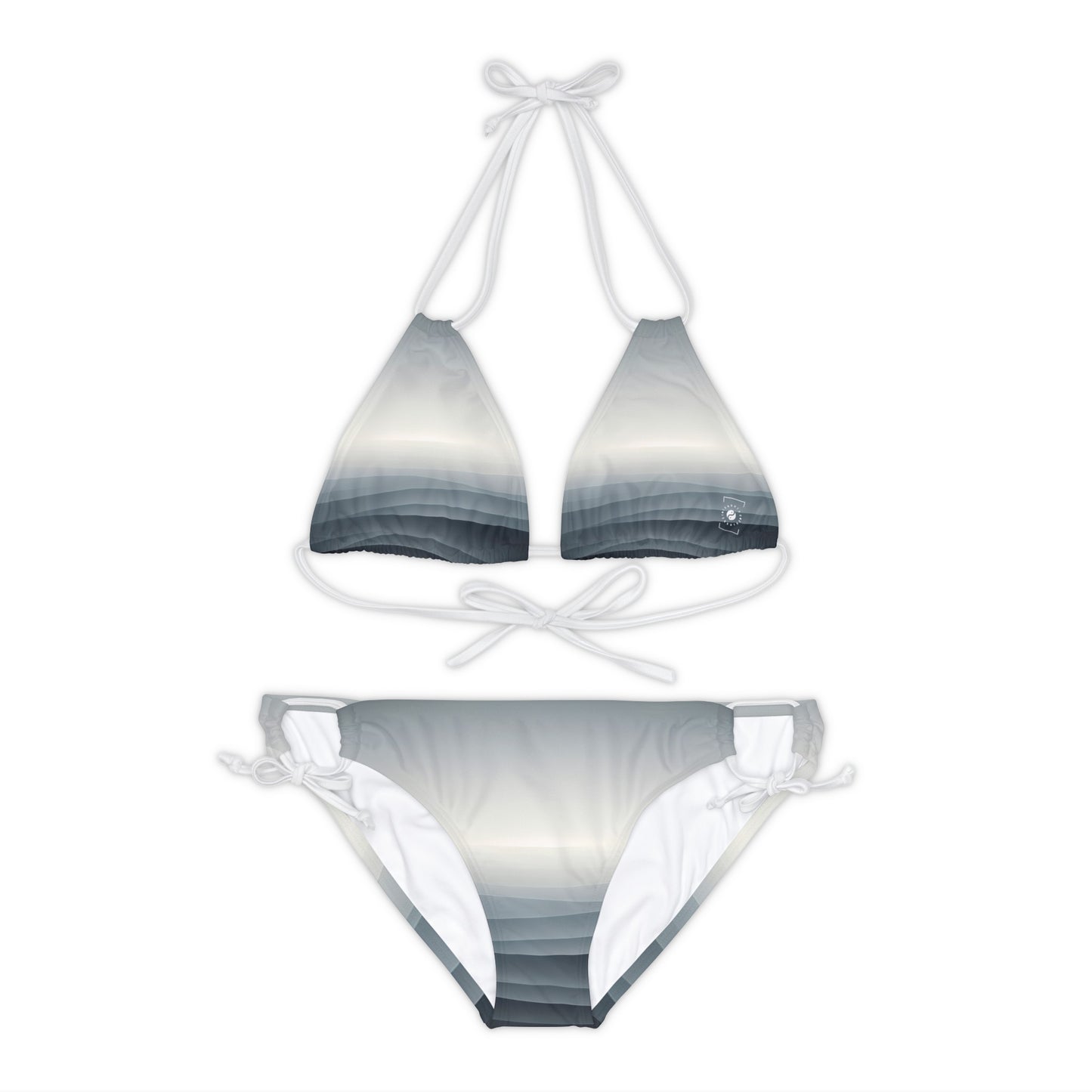 "Gradients of Grace" - Lace-up Bikini Set