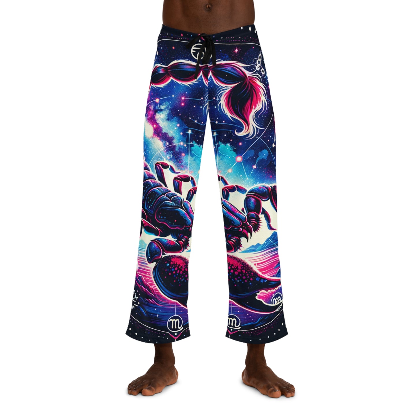 Crimson Scorpio - men's Lounge Pants