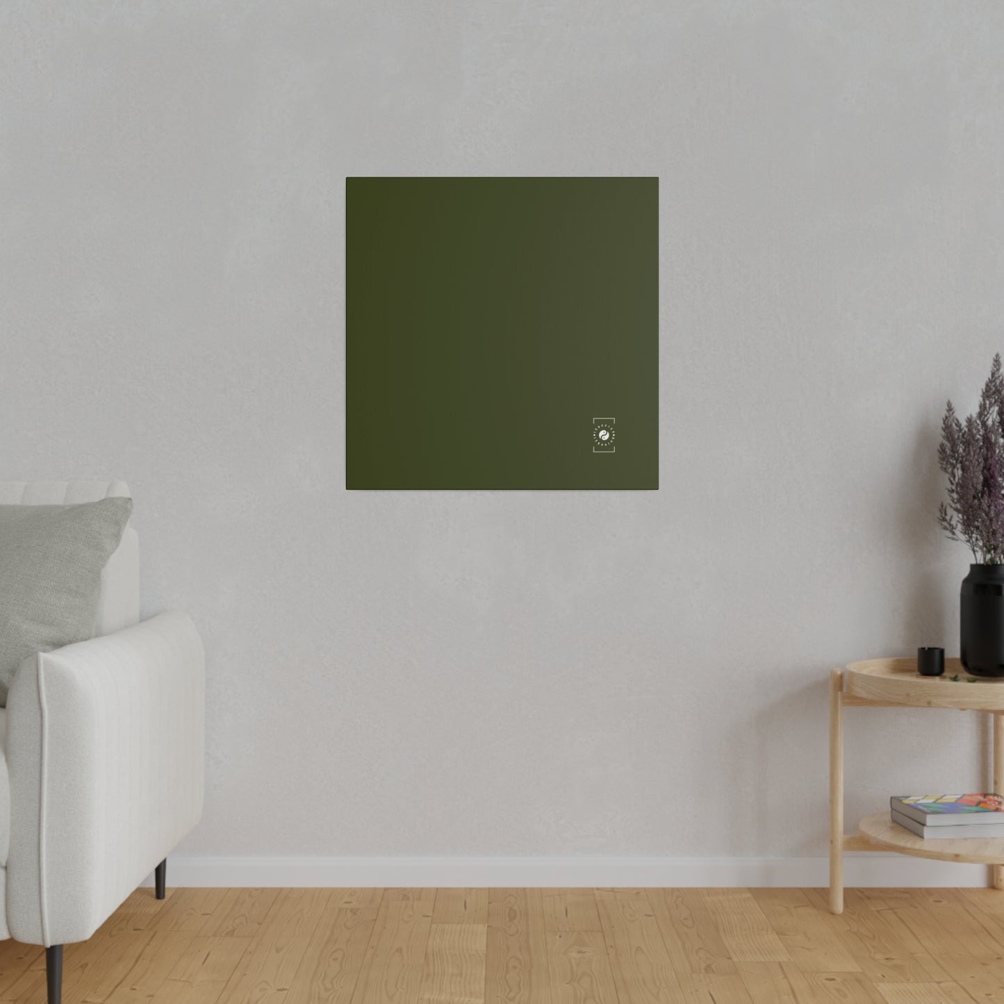 Camo Green - Art Print Canvas