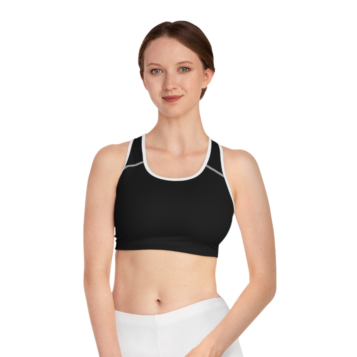 Pure Black - High Performance Sports Bra