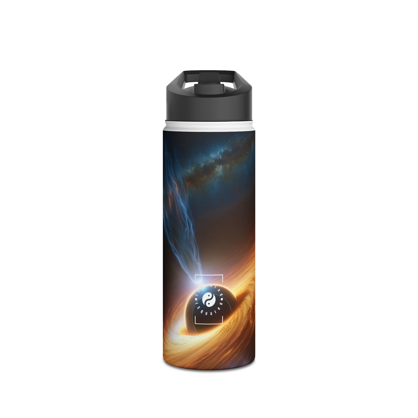 "Discs of Illumination: Black Hole Reverie" - Water Bottle