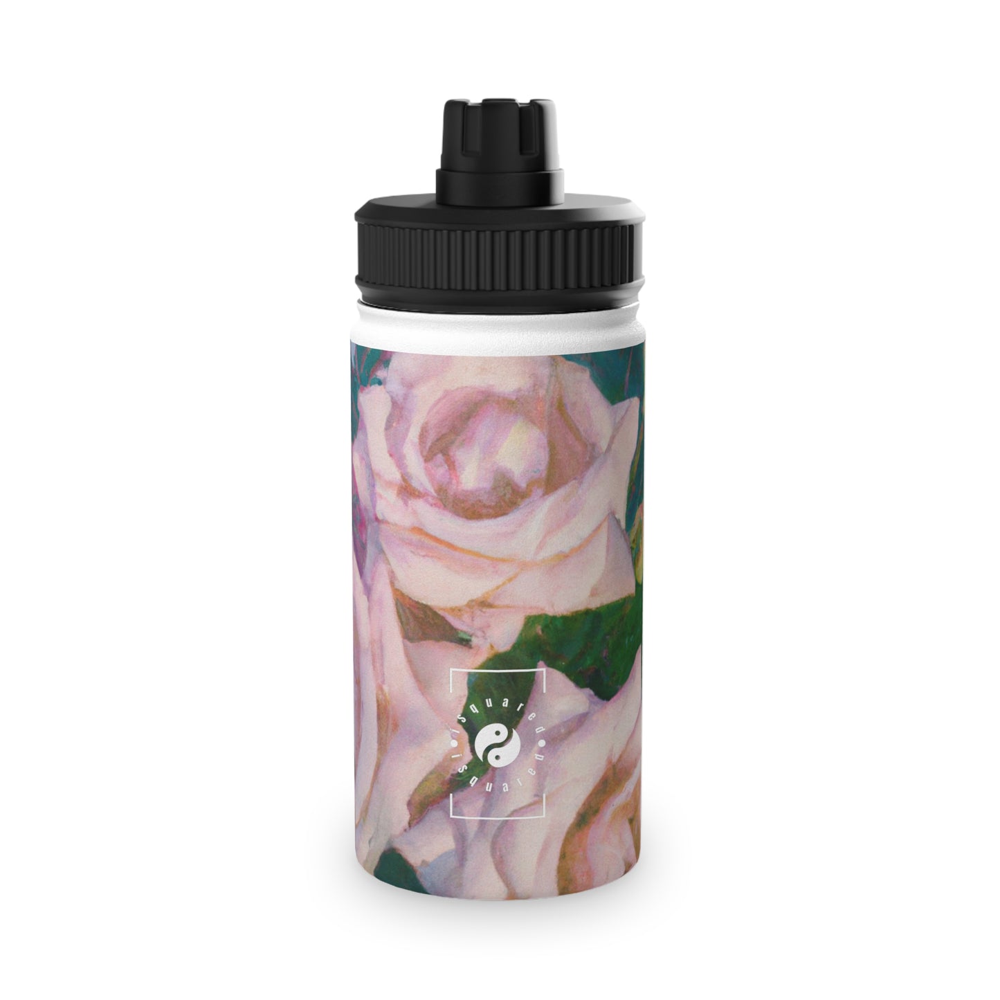 Cosmic Roses - Sports Water Bottle