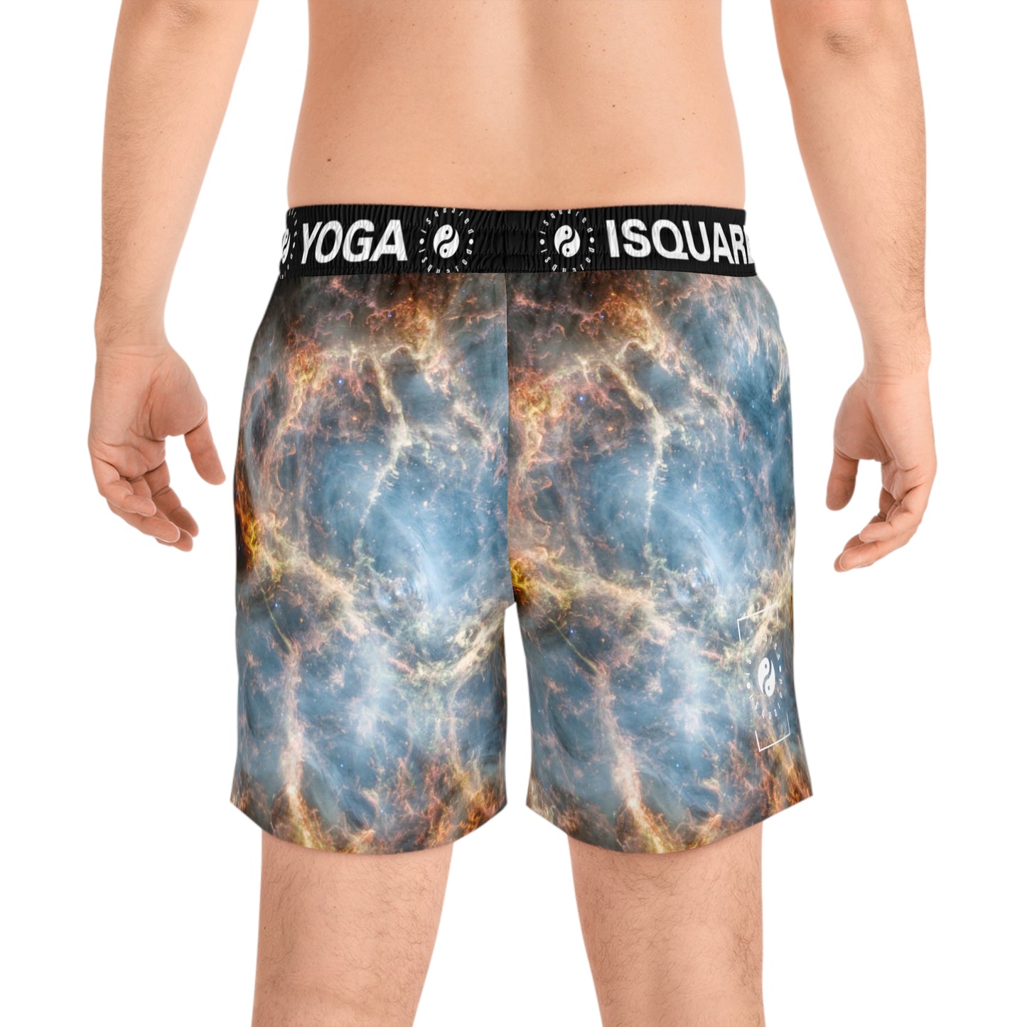 Crab Nebula (NIRCam and MIRI Image) - Swim Shorts (Mid-Length) for Men