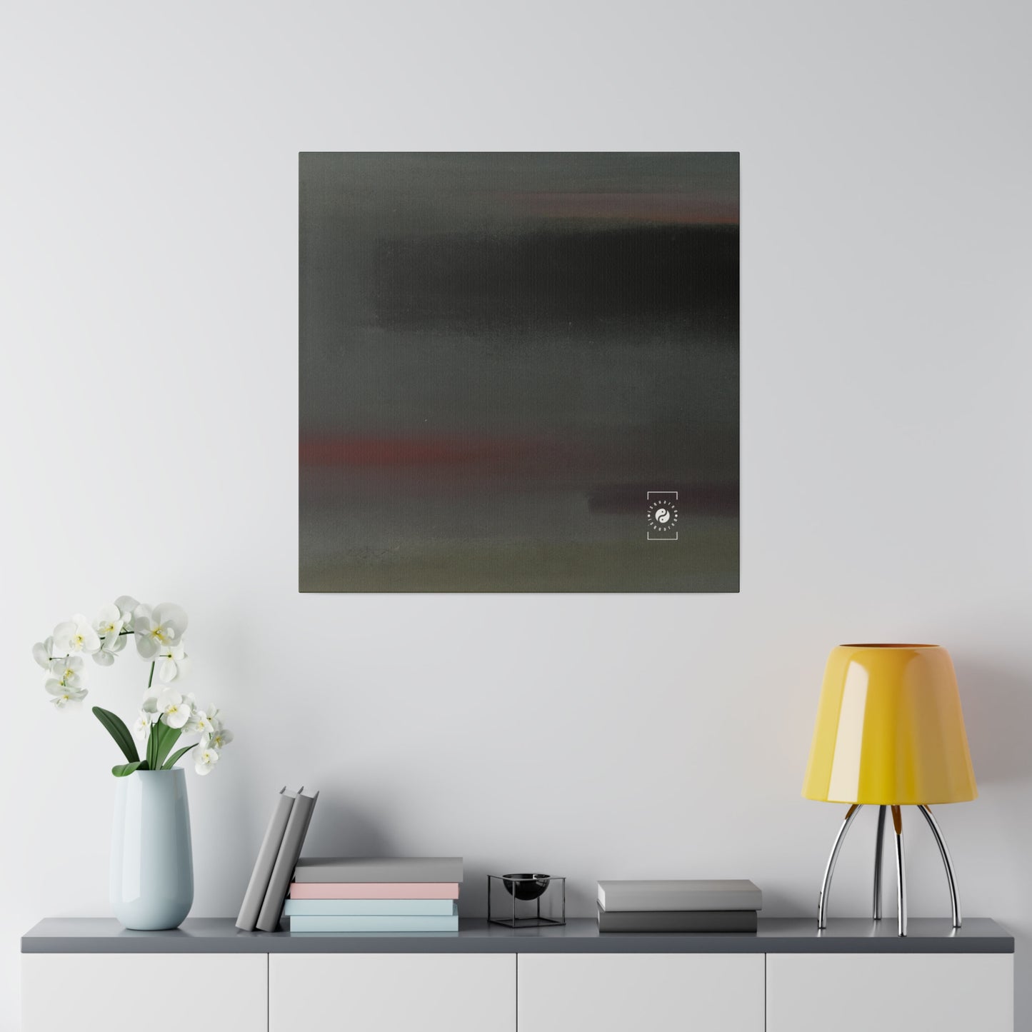 "Shadowed Harmony" - Art Print Canvas