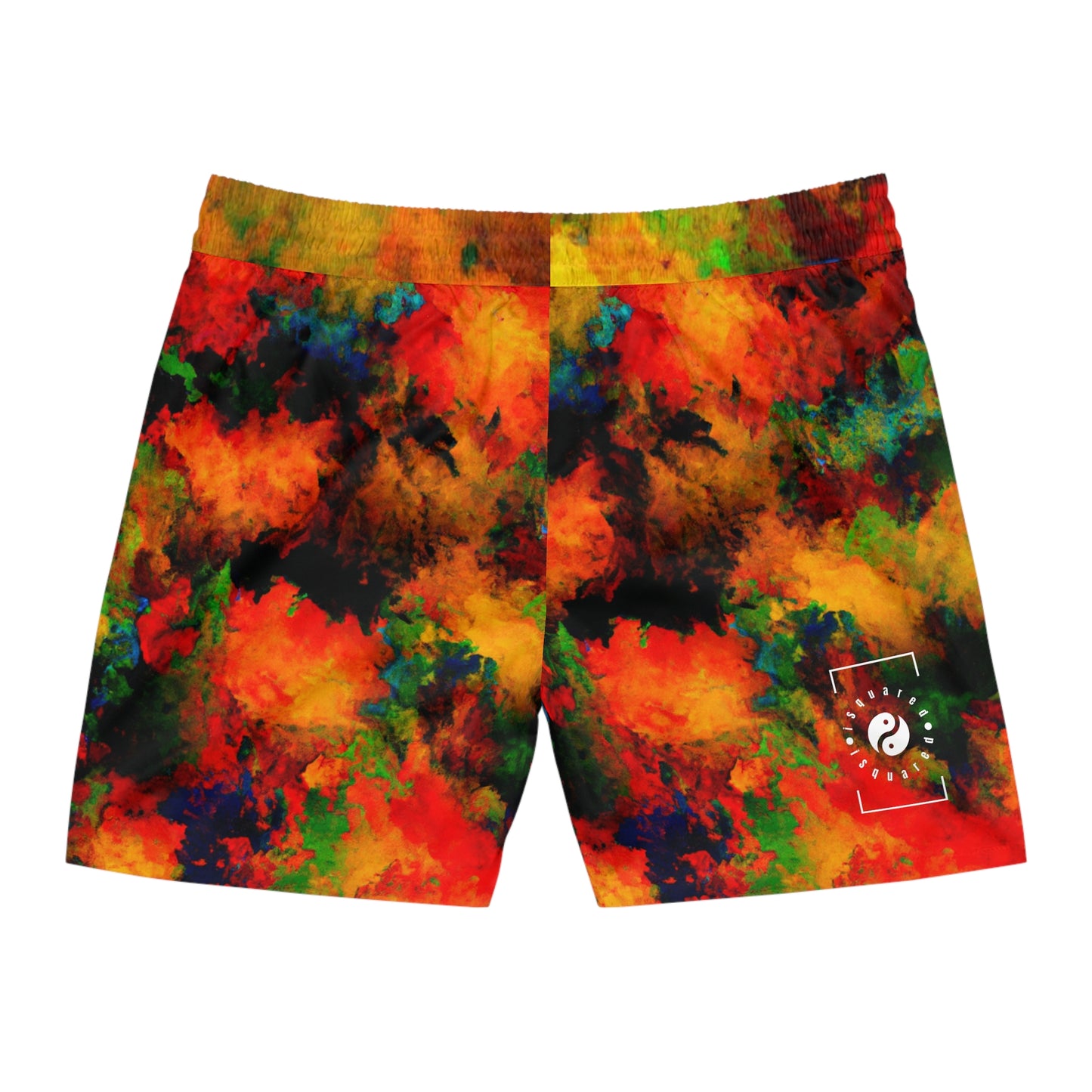 Luminous Whispers Symphony - Swim Shorts (Mid-Length) for Men