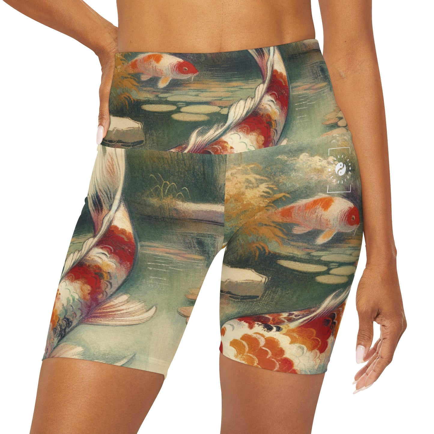 Koi Lily Pond - shorts