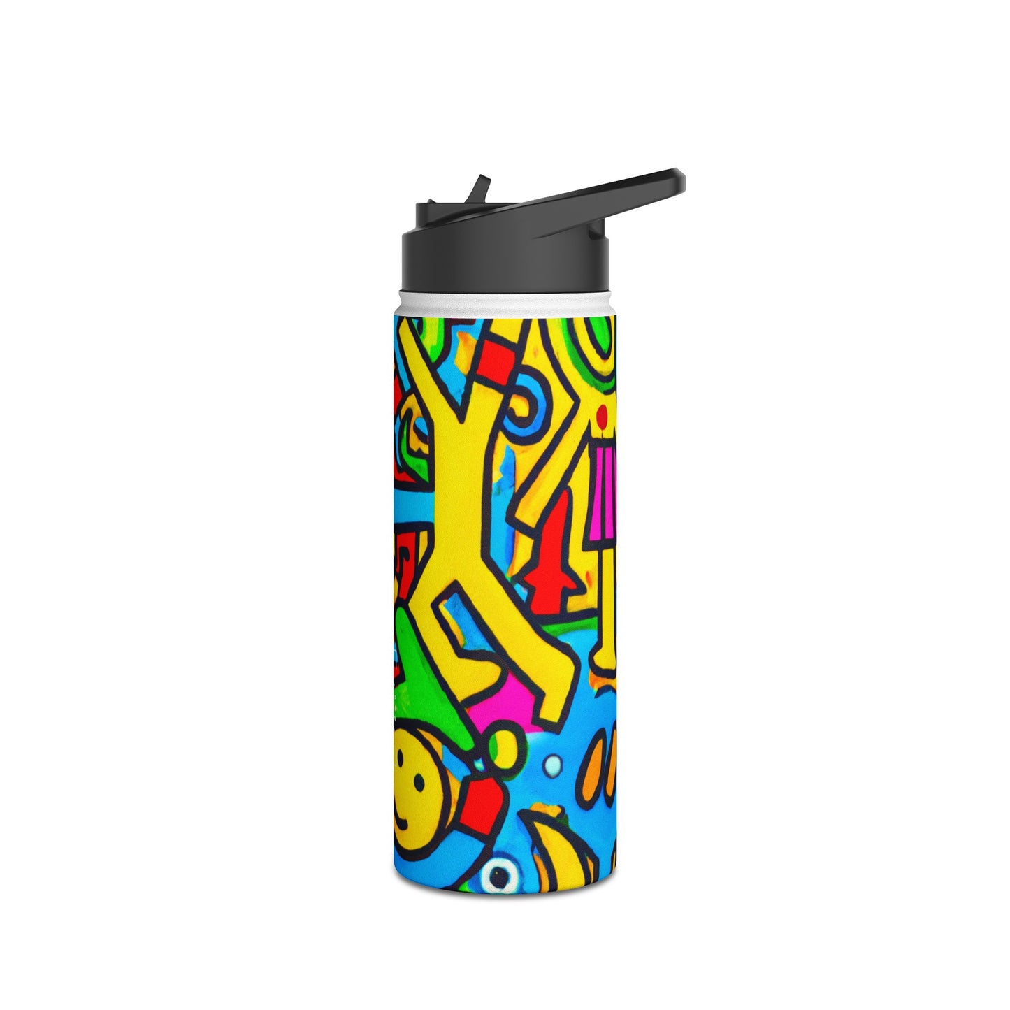 symbols of happiness - Water Bottle