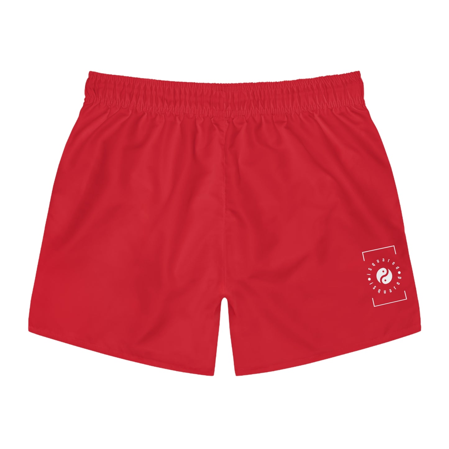 #D10927 Scarlet Red - Swim Trunks for Men